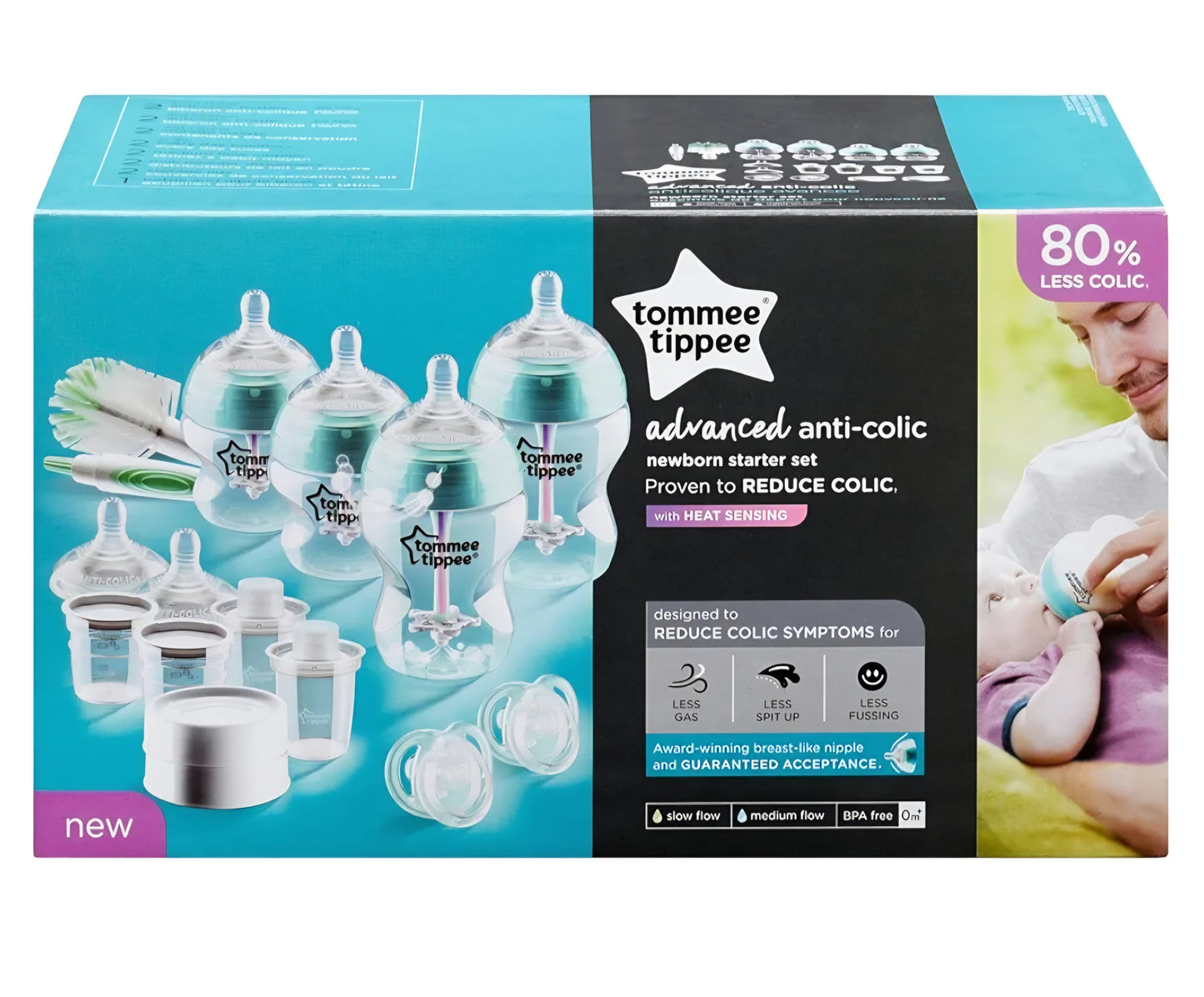 Tommee tippee to ti ni ilọsiwaju anticolic ṣeto