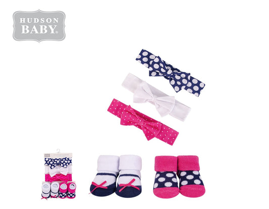 5pcs Ibamu headband ati booties ṣeto