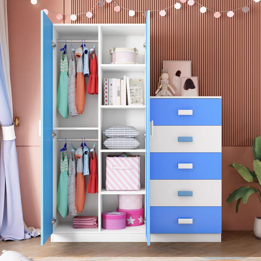 Luxury wooden wardrobe( price is without Drawer)